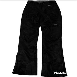 Sun Ice Size Medium Stormpack Insulated Cargo Ski/Boarding Pants Black